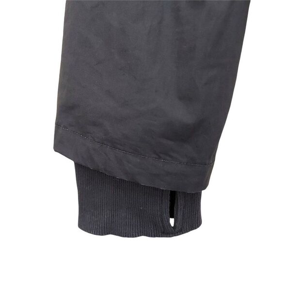 Vans Bomber Girls Jacket Youth Size Large Gray Full Zip Long Sleeve Thumbhole - Picture 10 of 11